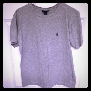 Polo Ralph Lauren, Grey Crew Tee - L